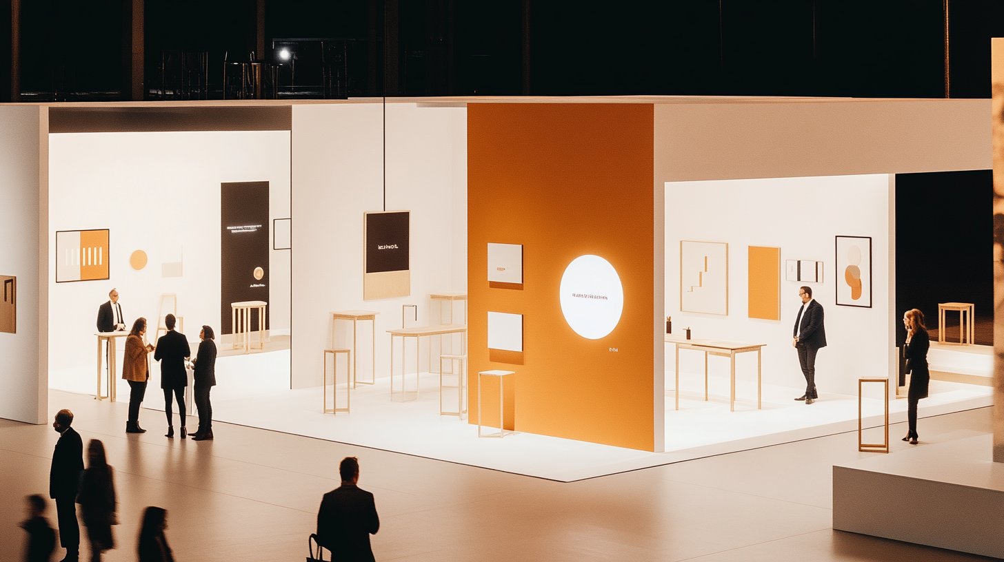 Warm evening atmosphere in the lounge zone with standing tables, pendant lighting, and people in conversation