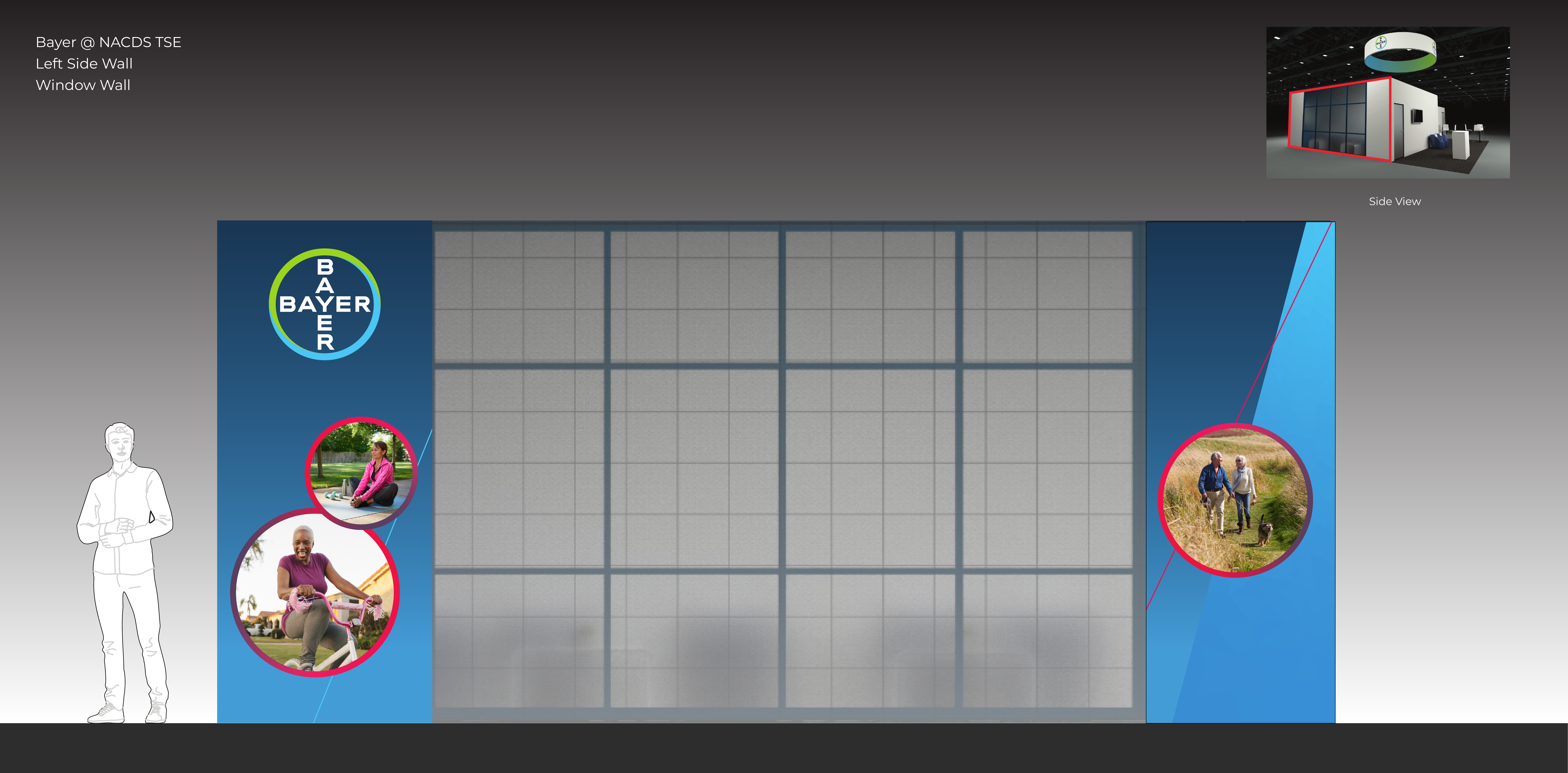 Wall mockup V6 — rear wall elevation