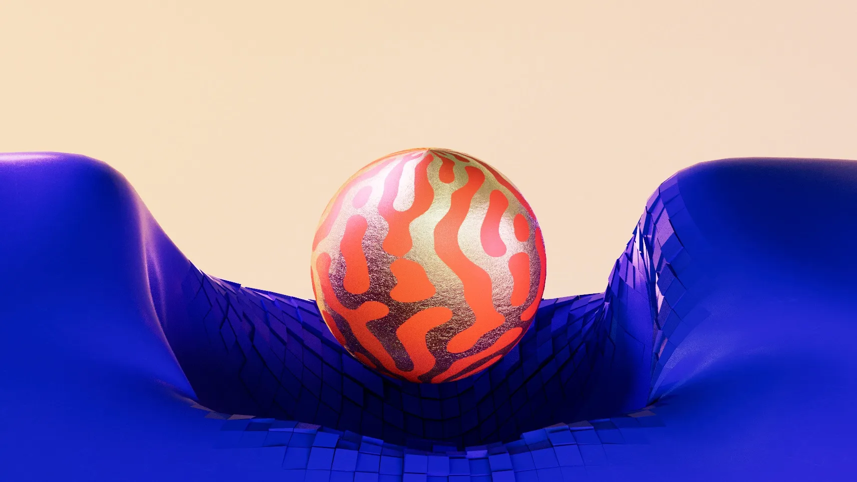 3D soft body digital illustration